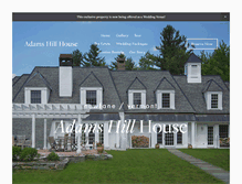 Tablet Screenshot of adamshillhouse.com